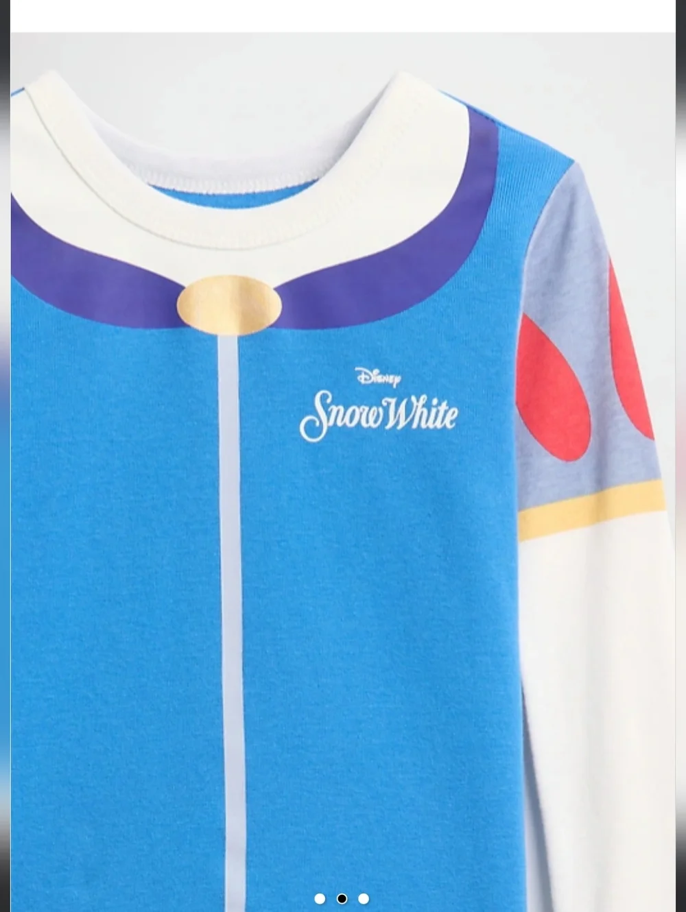 NWT babyGap x Disney Snow White Organic Cotton Pajama Set 3T 5T Princess PJs NEW